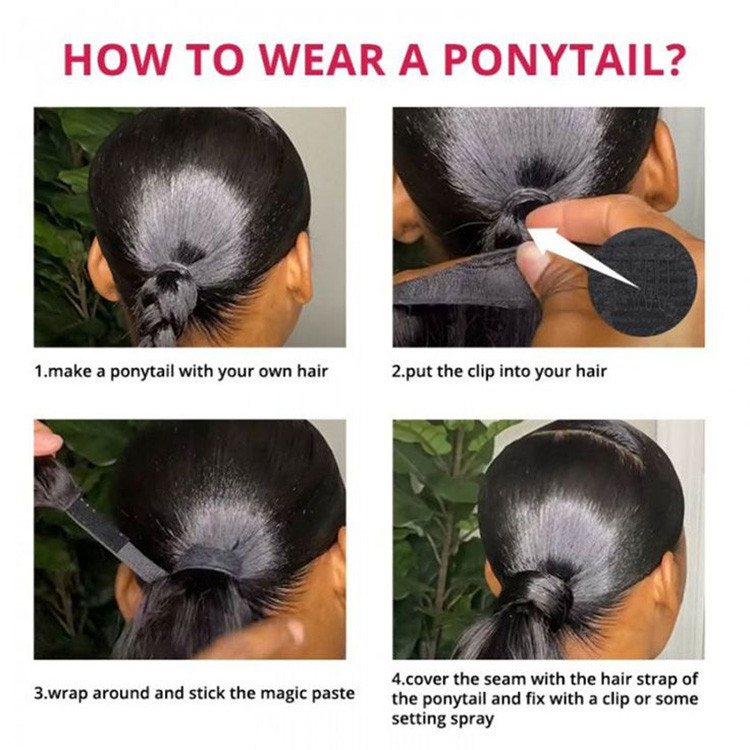 ponytail bun