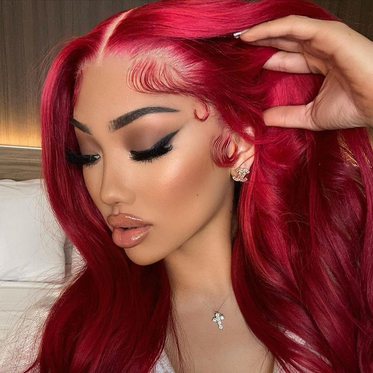 red hair wig
