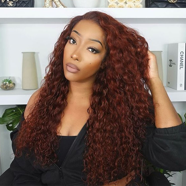 reddish brown wigs