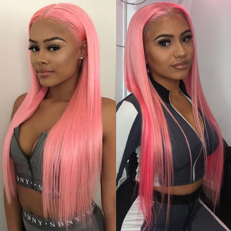 light pink wigs