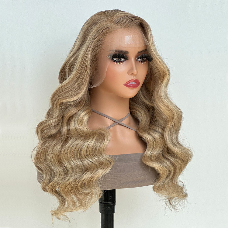 sandy blonde hair