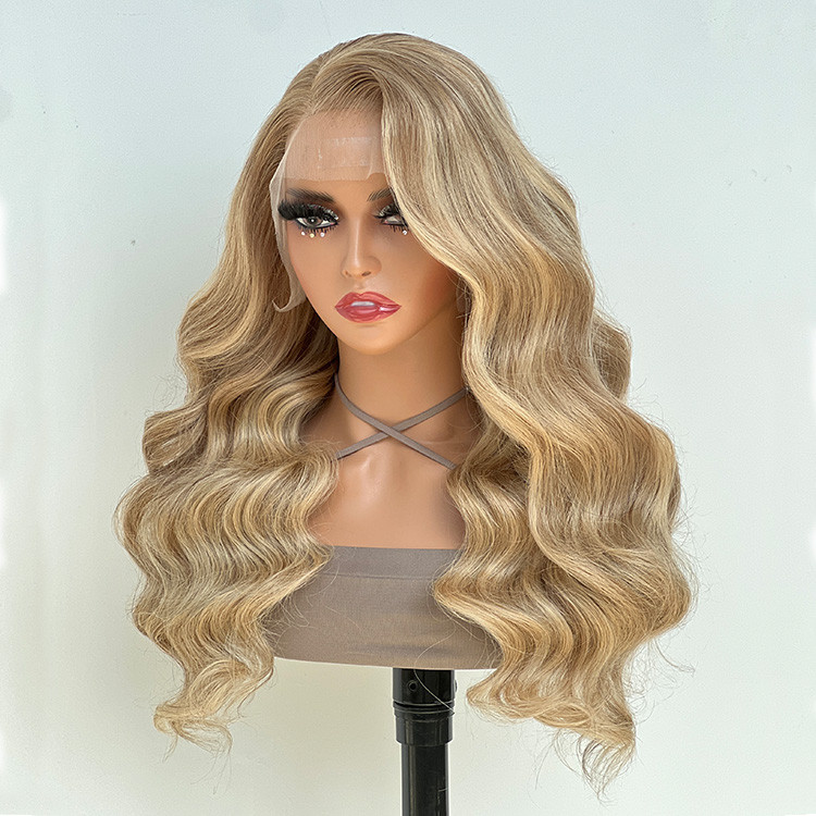 sandy colored hair