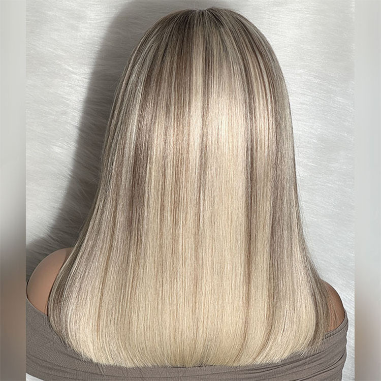 ash blonde bob wig