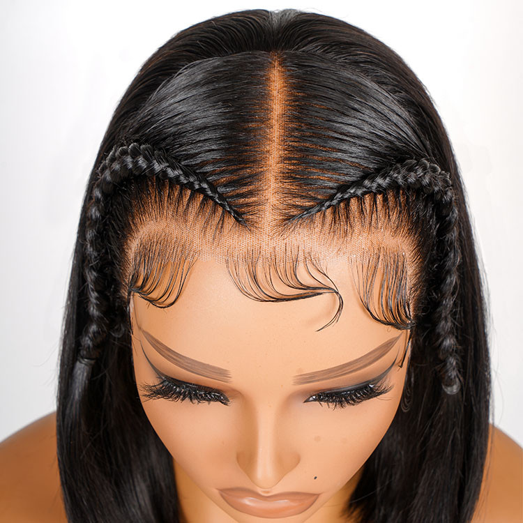 short bob braided wigs
