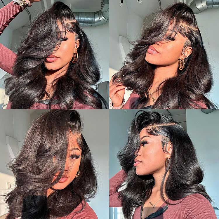 short body wave wig