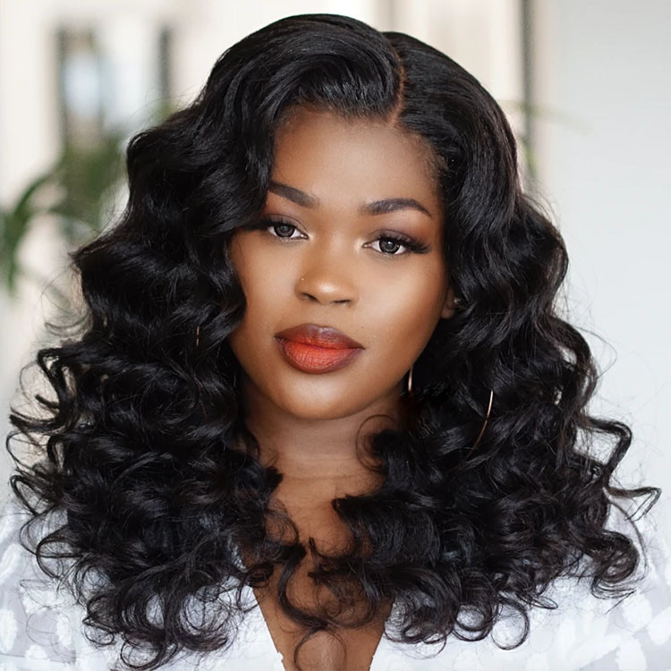 short wavy wigs