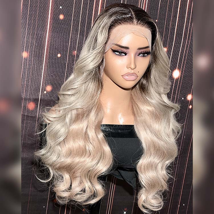 silver ombre hair