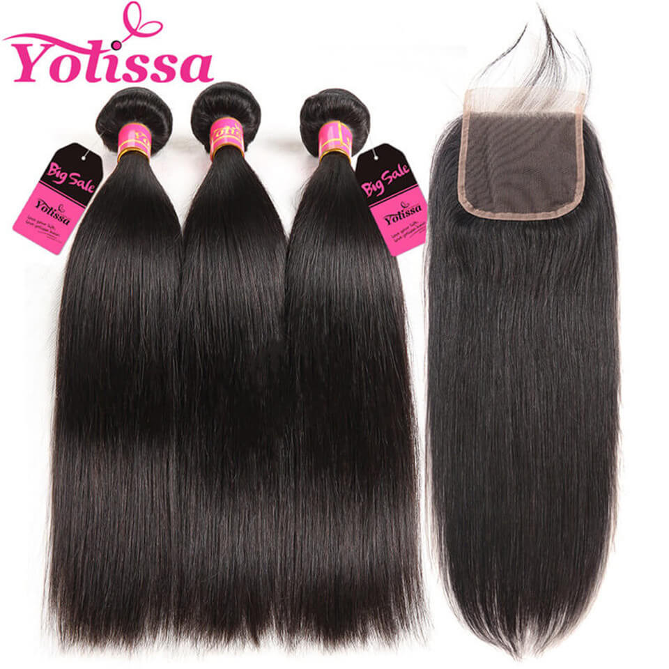 wet and wavy bundles with closure