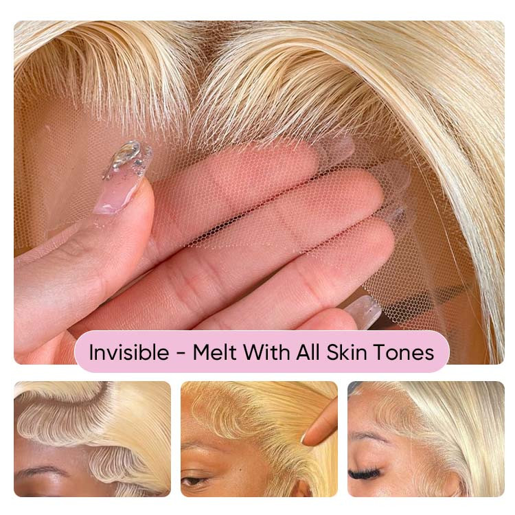 blonde lace front wigs human hair