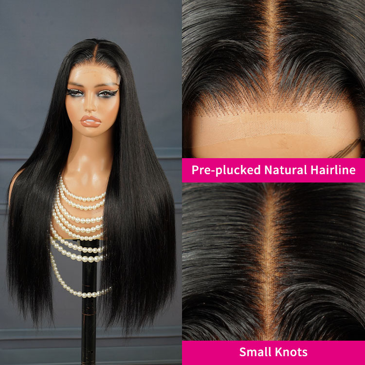 straight 5x5 lace wigs