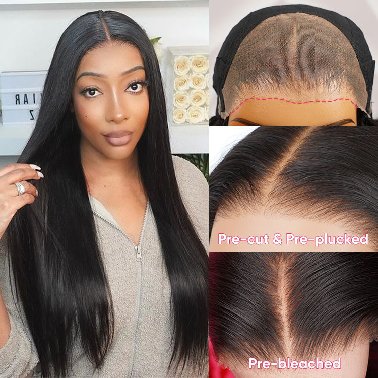 glueless wigs human hair