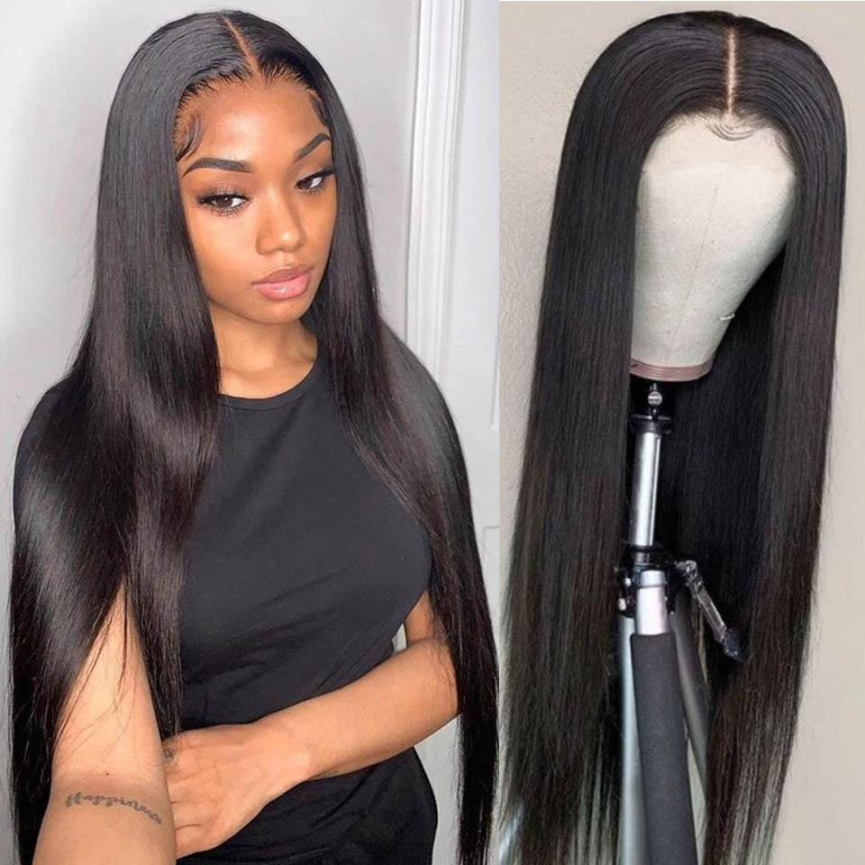 straight lace wig