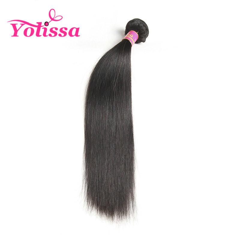 Straight Brazilian Hair Bundles With Closure