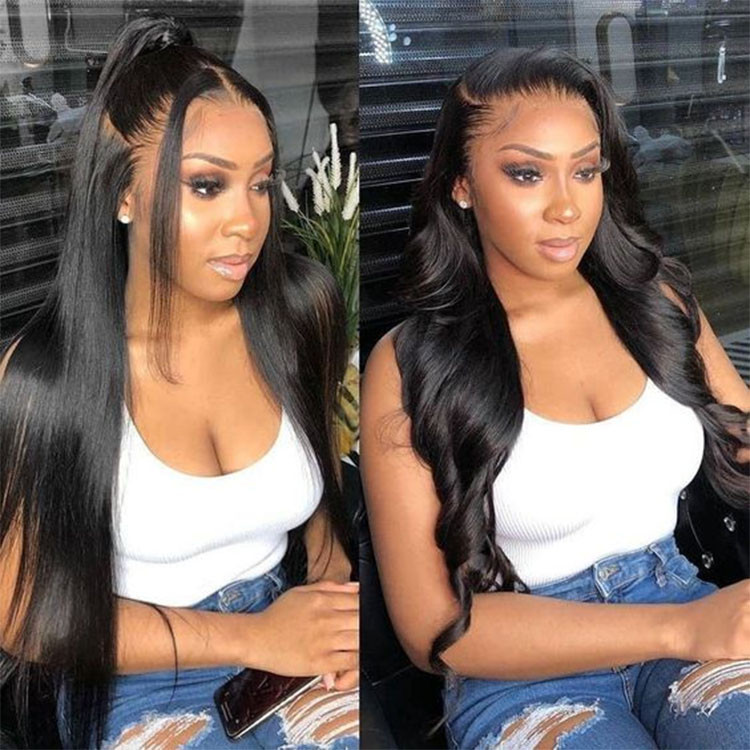 straight lace front wigs