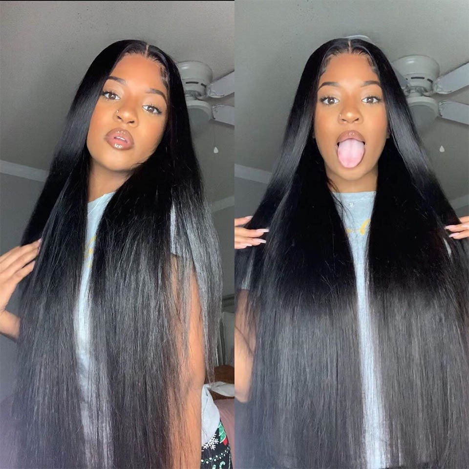 straight lace front wigs