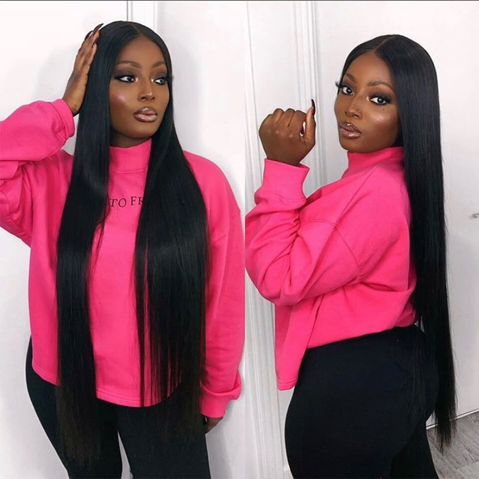 long 13*4 lace front wigs