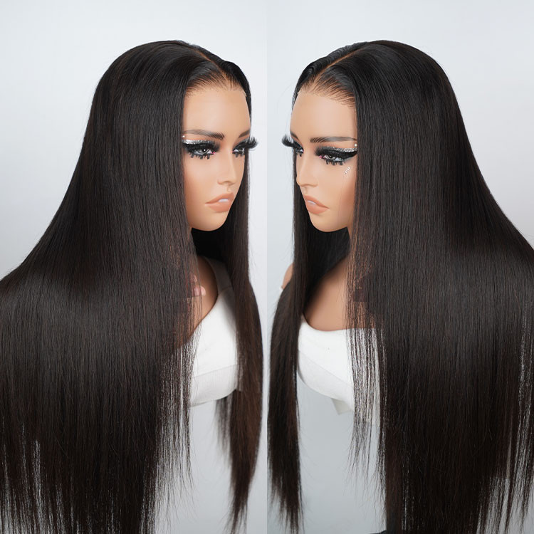 pre plucked glueless wig