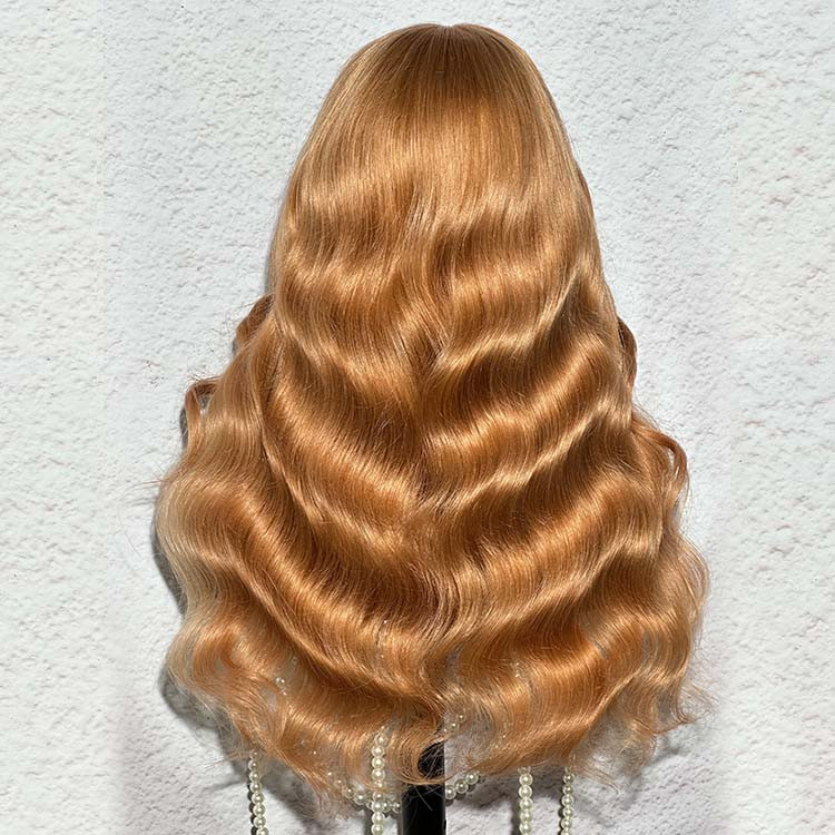 strawberry blonde hair