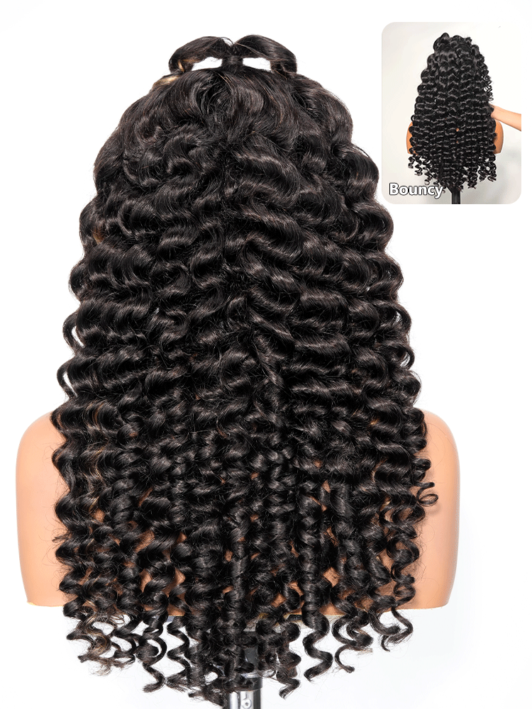 Opulent Voluminous Wand Curls Colored Wig