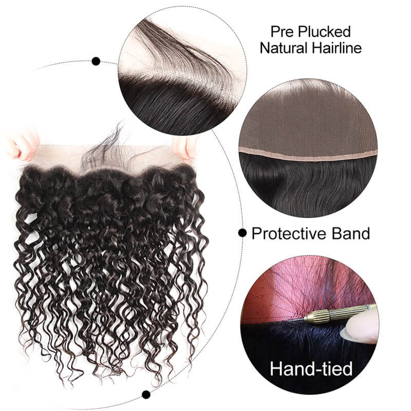 water wave lace frontal 13*6