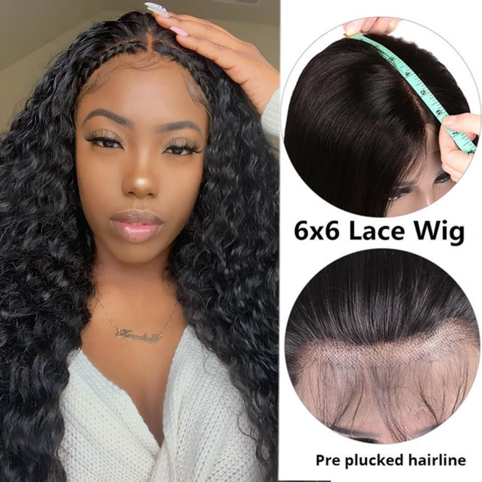 6*6 Lace Closure Wigs