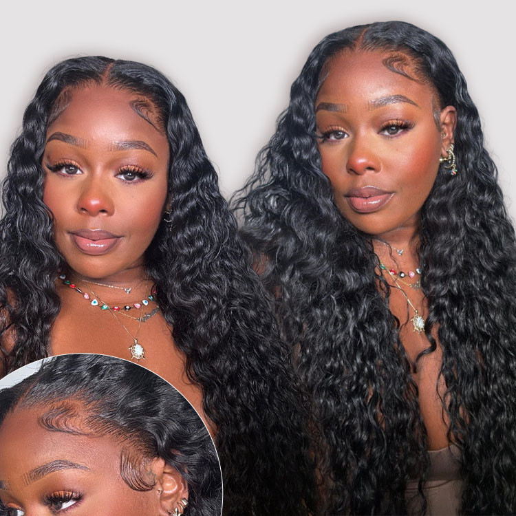 water wave HD Lace frontal wig
