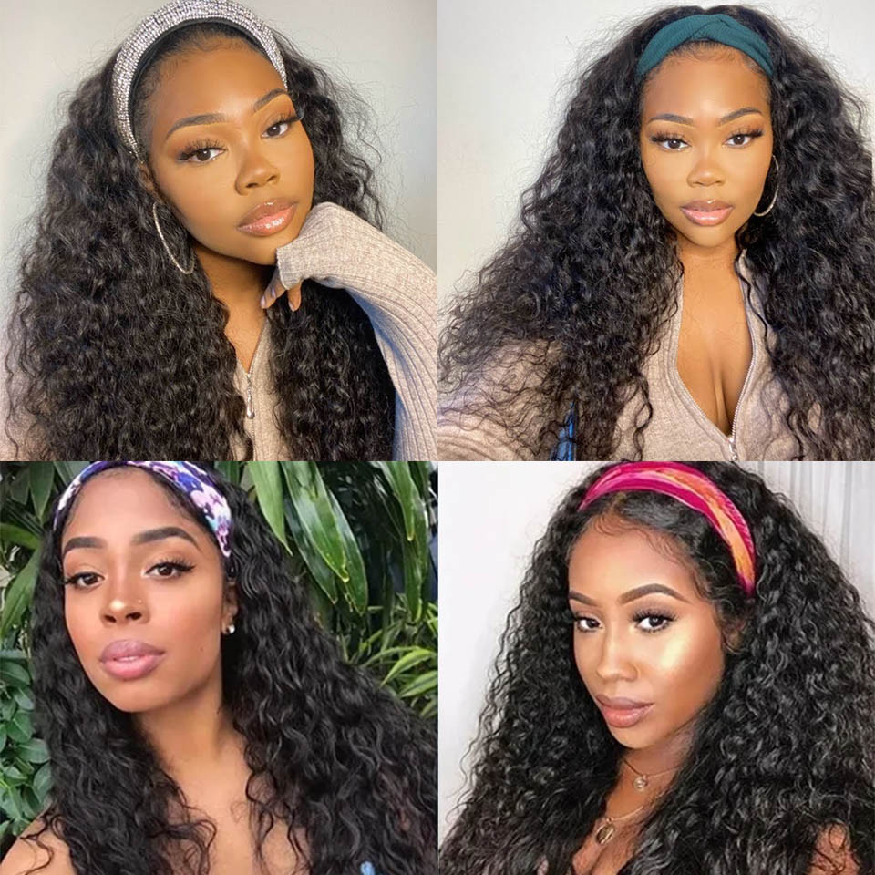 water wave half wigs