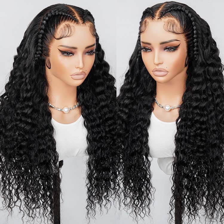 braided lace front wigs