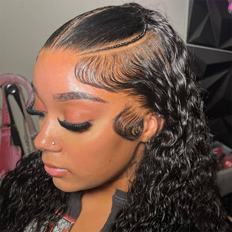 water wave pre braided wigs