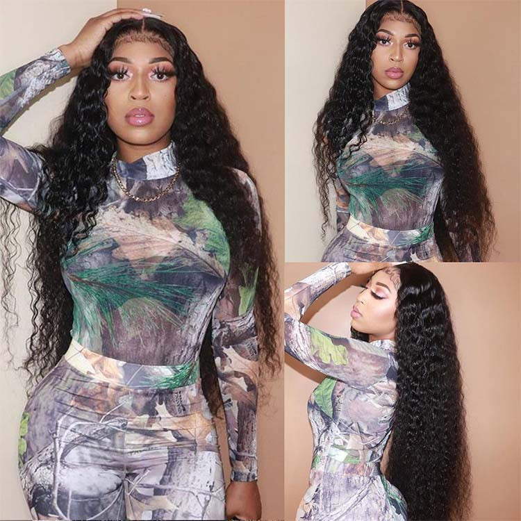 water wave 13x4 wigs
