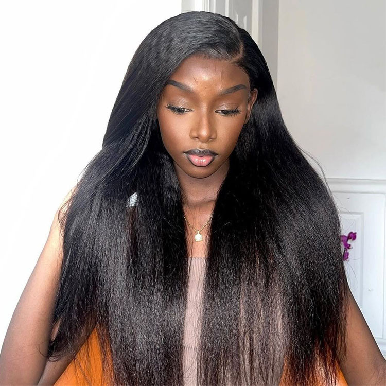 kinky straight wigs