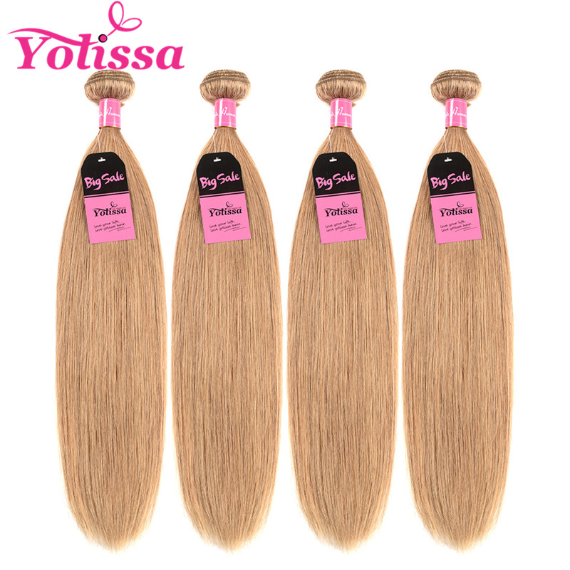 Honey Blonde Hair Weaves 4 Bundles