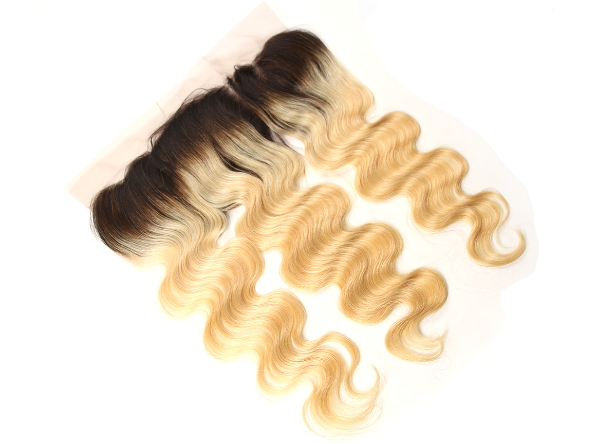 #1B/613 Ombre Blonde Human Body Wave Hair