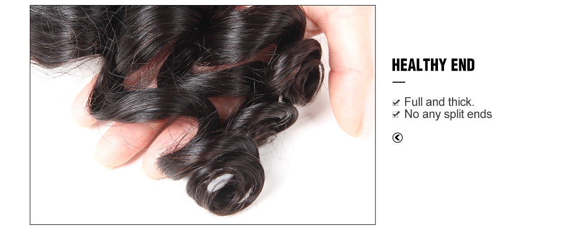 brazilian hair loose wave with lace closure