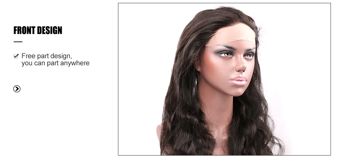 brazilian virgin human hair body wave bundles with 360 lace frontal