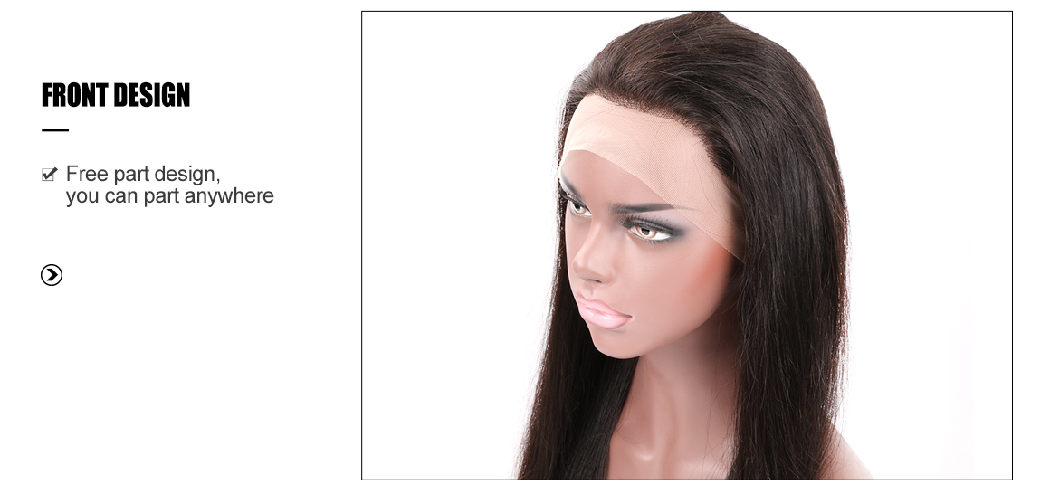 premium quality lace frontal with straight 3 bundles hair extensions