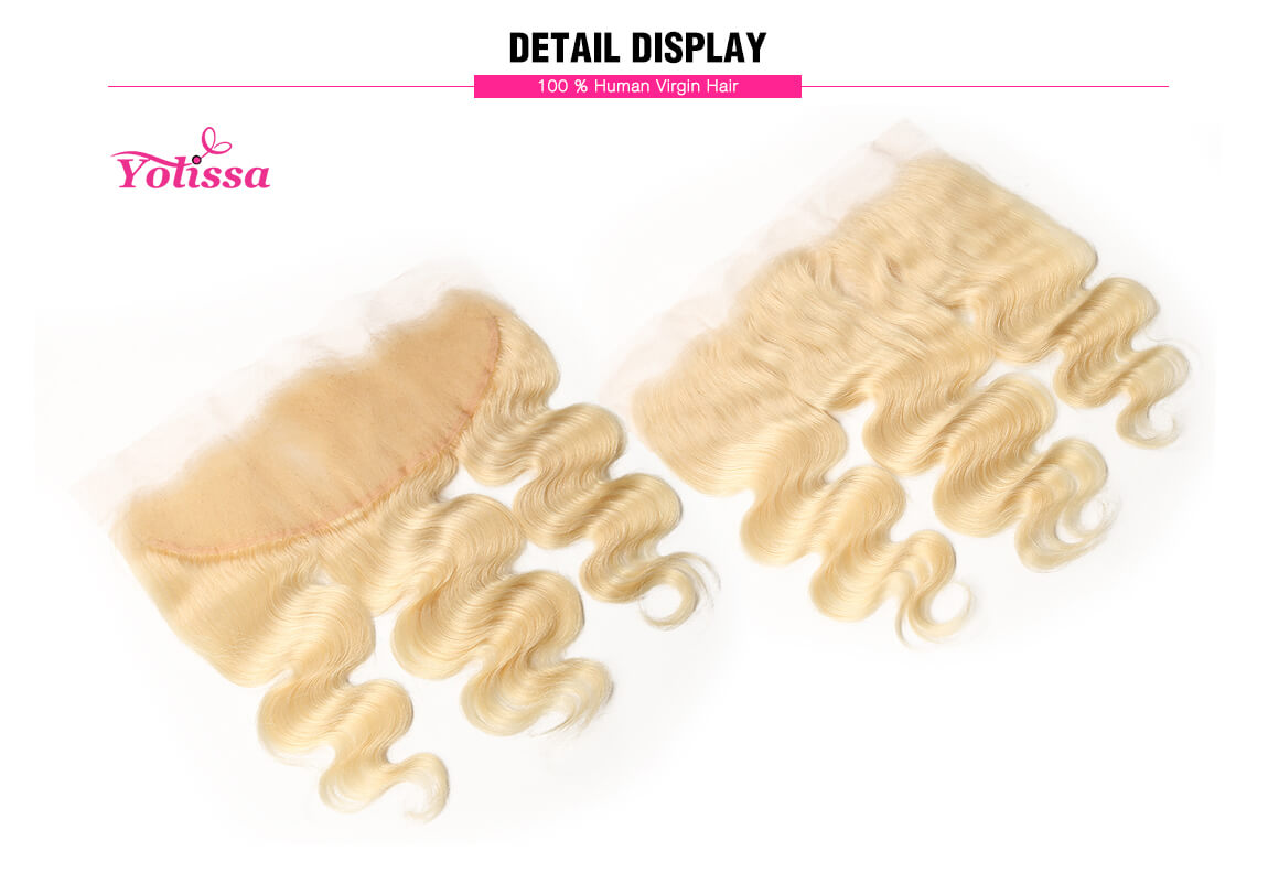 613 13x4 Body Wave Human Hair Lace Frontal Hair