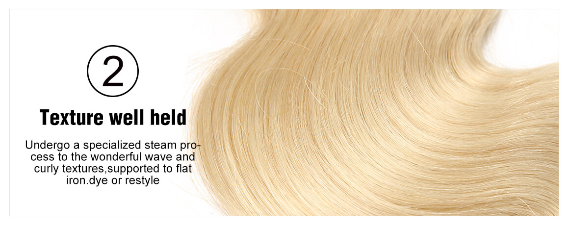 Blonde body wave 13x4 lace frontal virgin hair