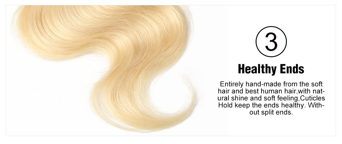 13x4 blonde lace frontal body wave human virgin hair