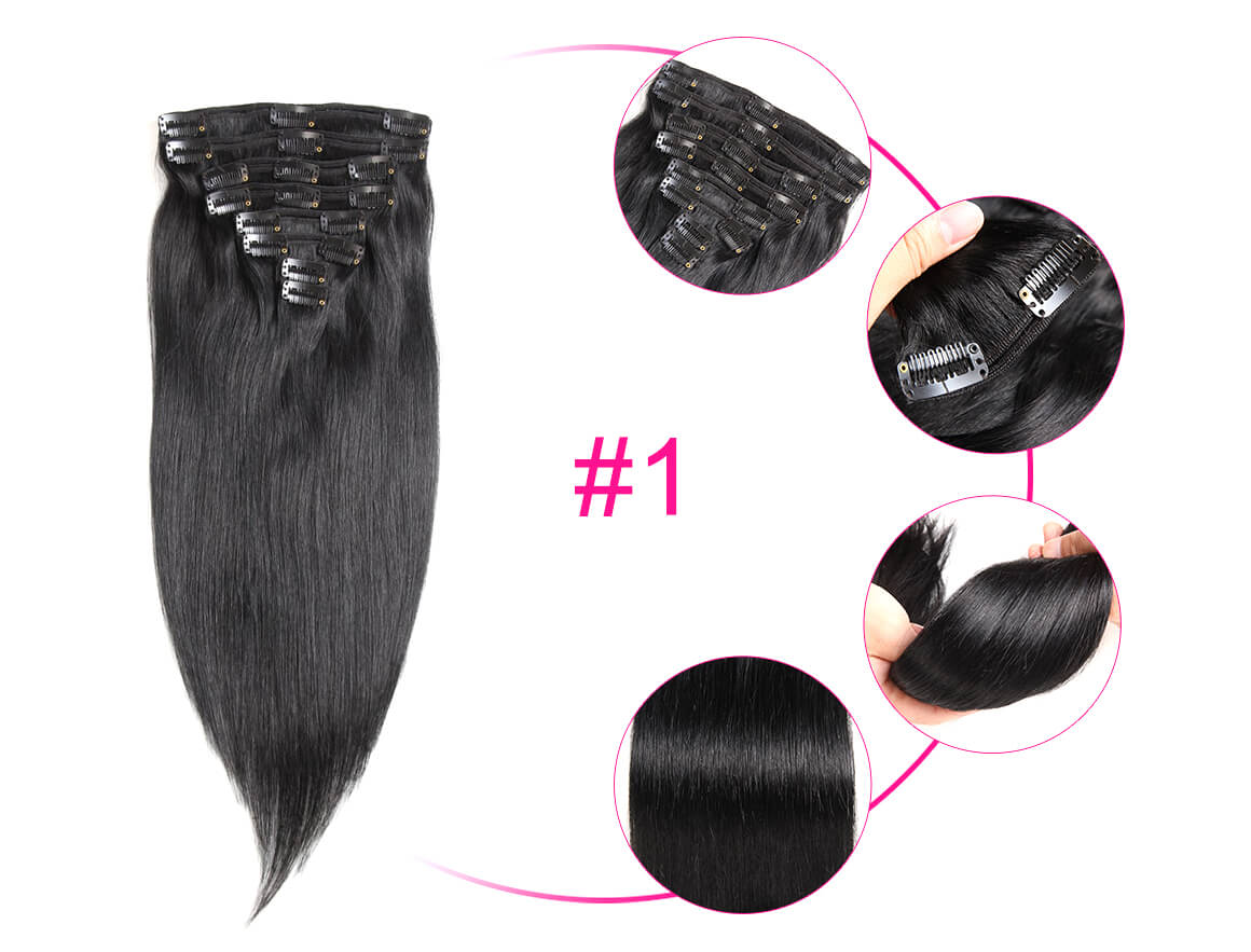 10-22inches Straight Human Hair Extensions