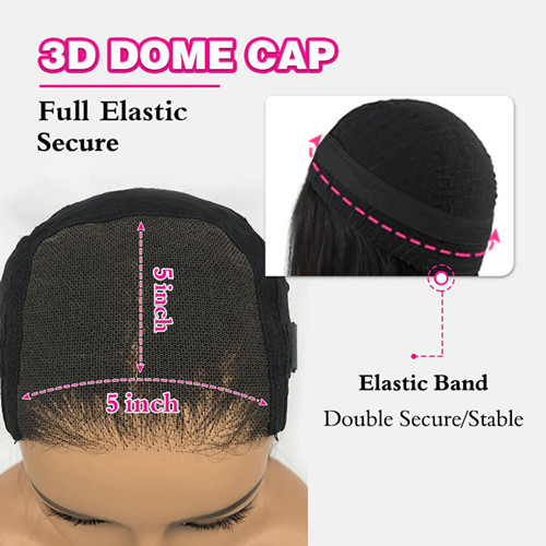 3D lace cap wigs