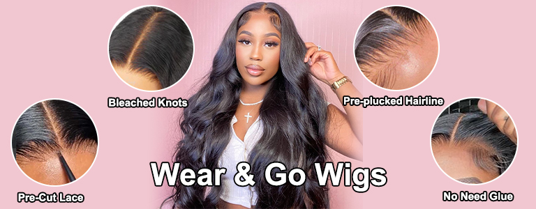 Wear and go wigs