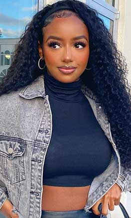 curly headband wigs 24 inch