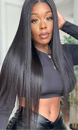 Straight Lace Front Wig 26 Inch
