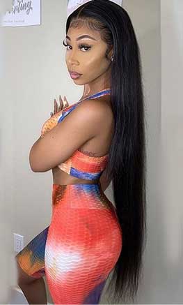 straight wig 34 inch