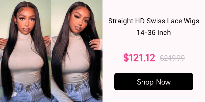 Straight HD Swiss Lace Wigs 14-36 Inch Shop Now 