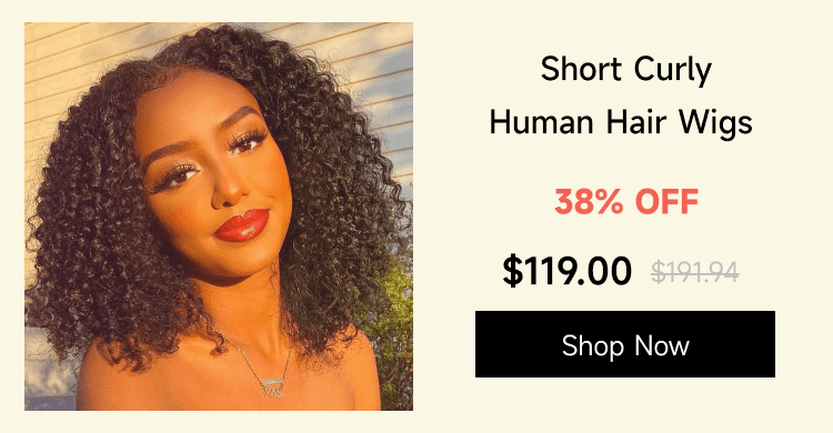 Short Curly Human Hair Wigs $119.00 Shop Now 
