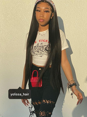 straight lace front wigs