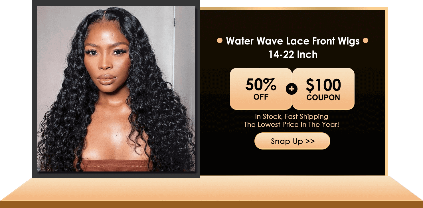 Water Wave Lace Front Wigs 14-22 Inch