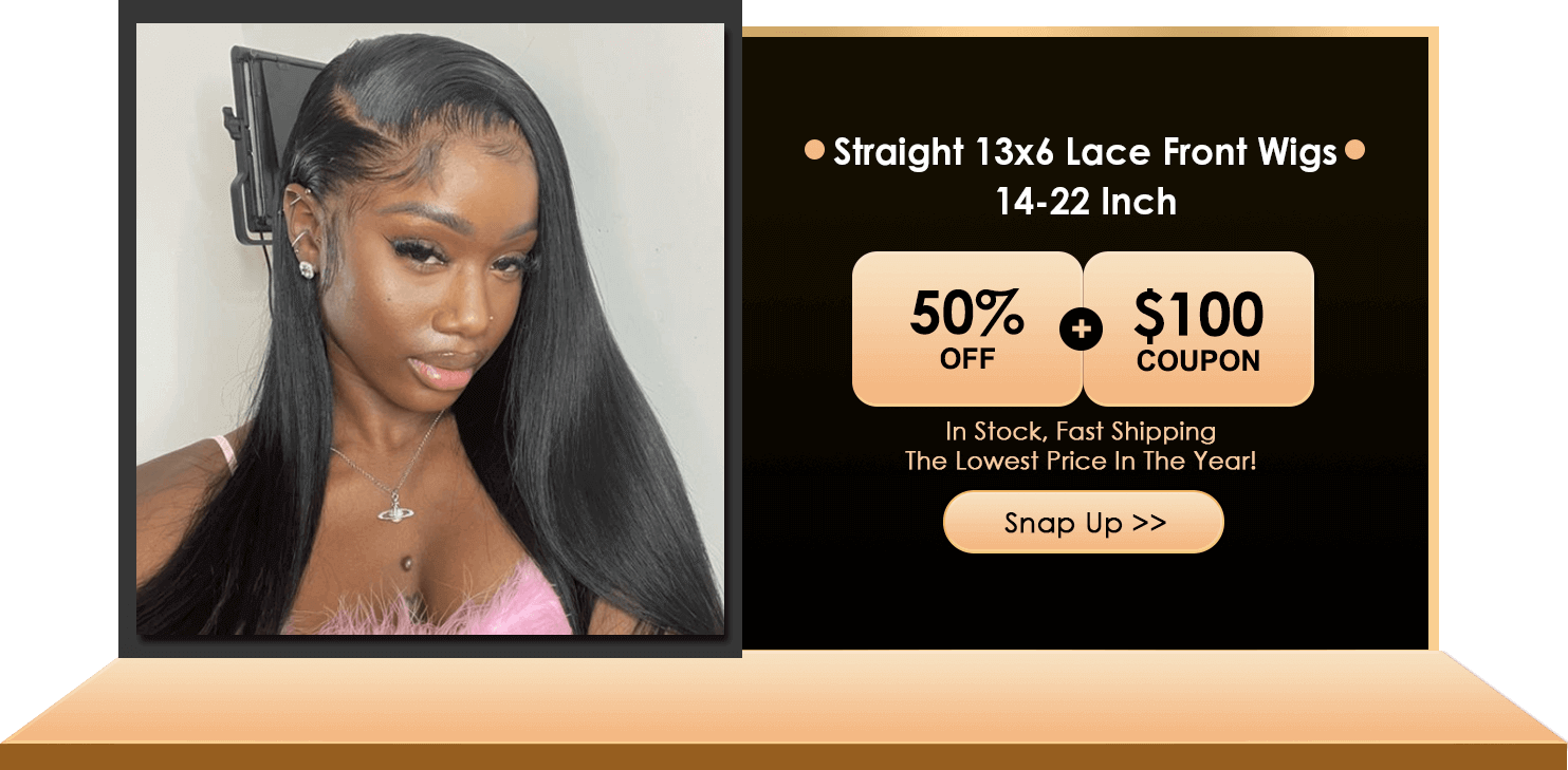 Straight 13x6 Lace Front Wigs 14-22 Inch